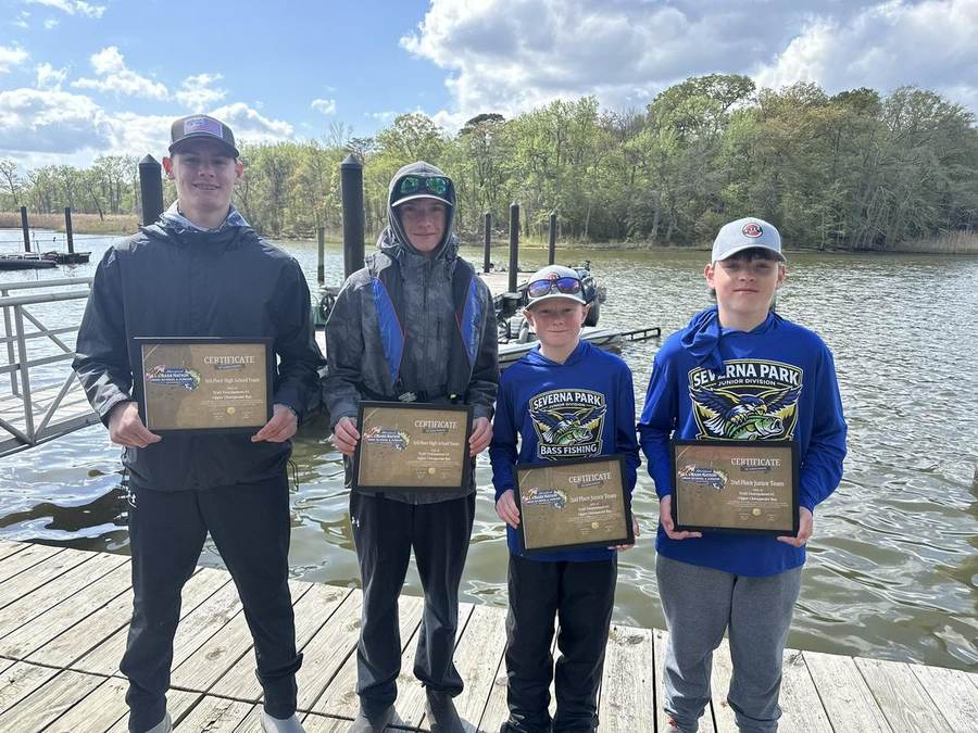 SPHS Bass Fishing Team season photo